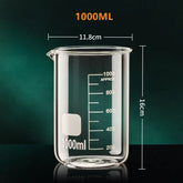 /1000Ml Glass Measuring Cup Clear Graduatcup Heat-Resistant Beaker Kitchen Baking Tools