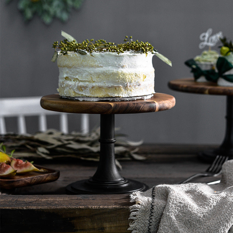 Wooden Cake Stand-NIMSY
