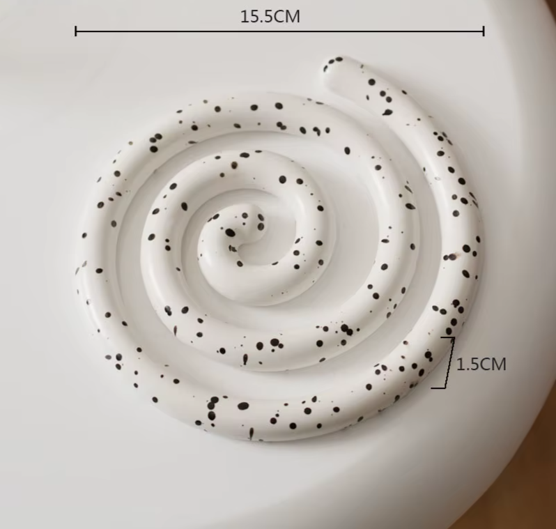 High-Temperature Resistant Ceramic Tableware Mats for Dining and Kitchen Use