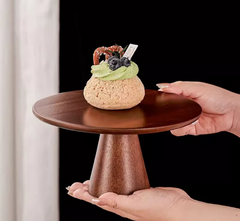 Wood Cake Stand For Cake Or Fruits