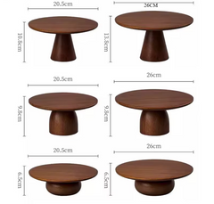 Wood Cake Stand For Cake Or Fruits