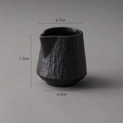 Creative Rock Texture Ceramic Gravy Boats