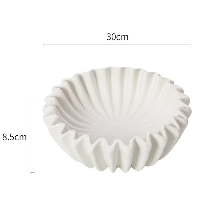Wave Edge Ceramic Plate