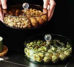 Plastic Fruit Trays Multi Grid Nuts