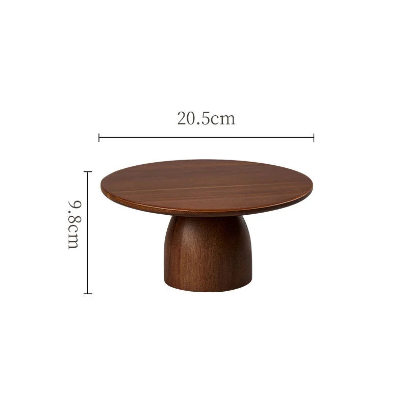 Wood Cake Stand For Cake Or Fruits