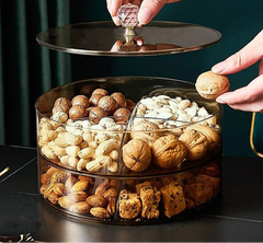 Plastic Fruit Trays Multi Grid Nuts