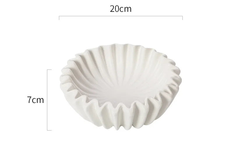 Wave Edge Ceramic Plate
