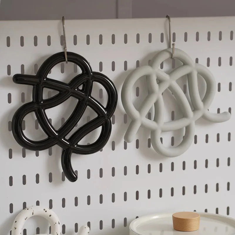 Creative Irregular Ceramic Tableware Mat Dining Table