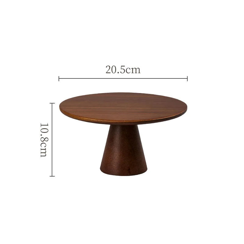Wood Cake Stand For Cake Or Fruits
