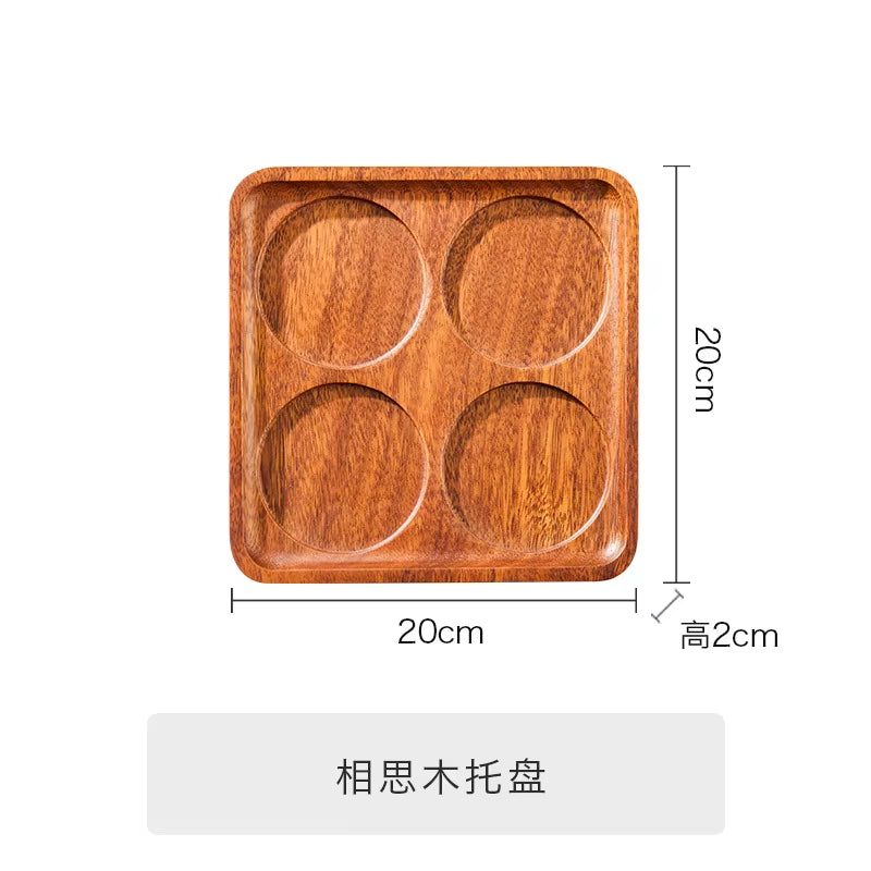 Acacia Wood Lid Glass Storage Jar
