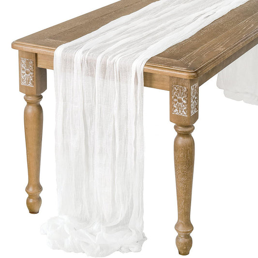 Boho Polyester Table Runner with Tassels-NIMSY