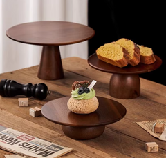Wood Cake Stand For Cake Or Fruits
