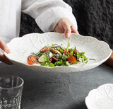 Creative Cabbage Texture Plate Ceramic Salad Plate 