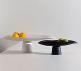 Ceramic High Leg Fruit Plate 