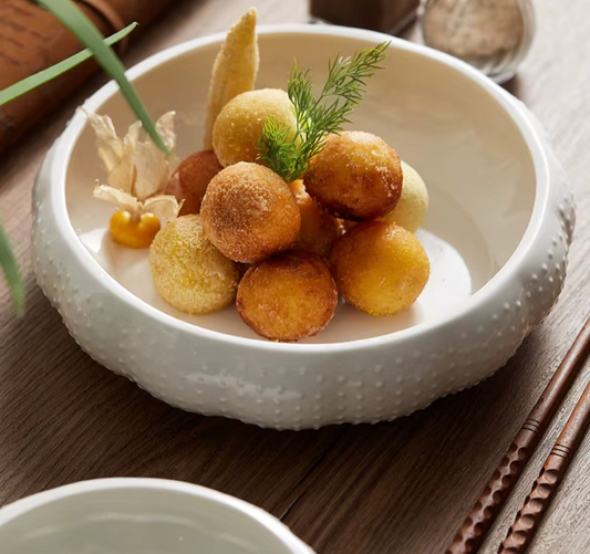 Creative Ceramic Dinner Bowls Seasoning Bowls Household Irregular Shaped Tableware Soup Basins Creative Tableware Dessert Plates
