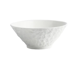 Solid Color Stone Patterned Ceramic Bowl