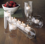 Creative Heat-Resistant Countertop Glass Candle Holder 