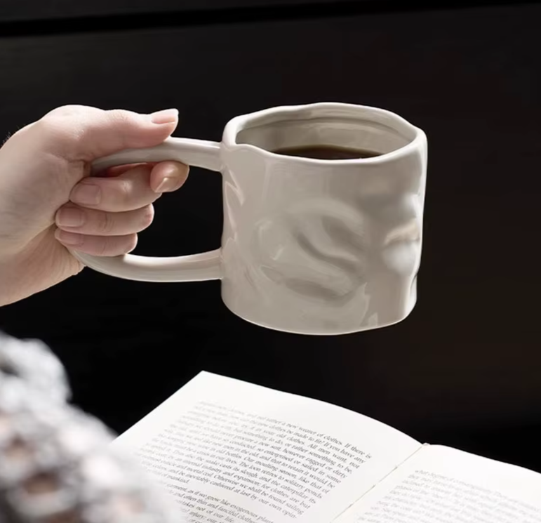 Creative Irregular Ceramic Mug 