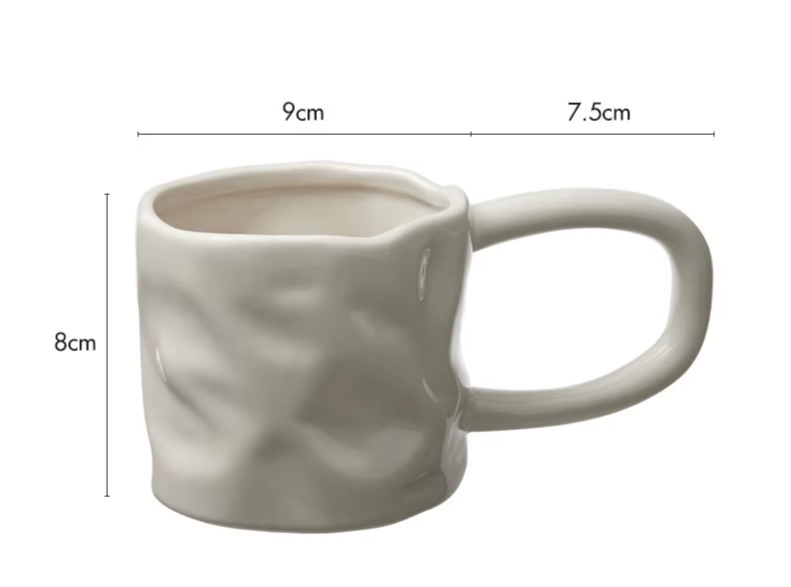 Creative Irregular Ceramic Mug 