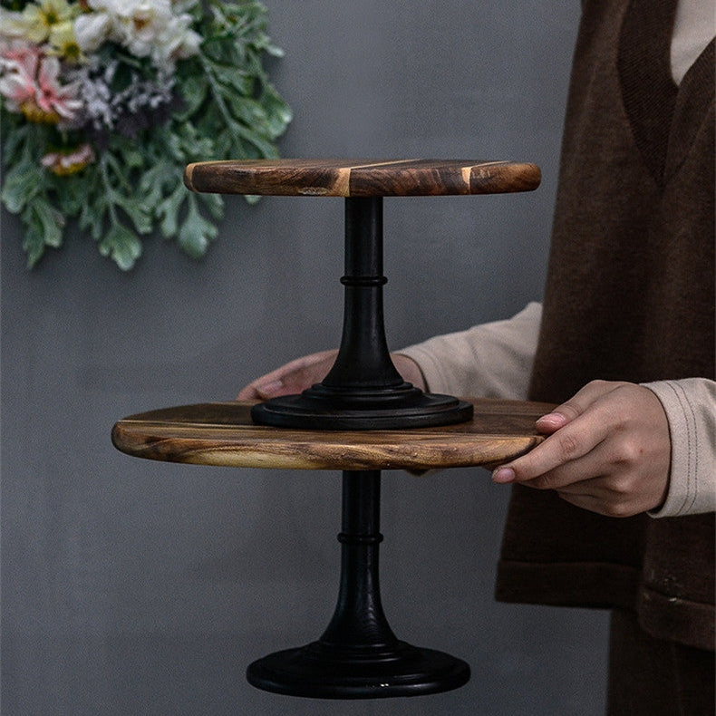 Wooden Cake Stand-NIMSY