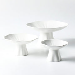 Ceramic Home Snacks High-leg Plate Display Dish