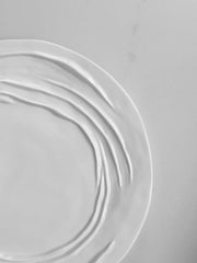 Creative Irregular Texture Ceramic Flat Plate