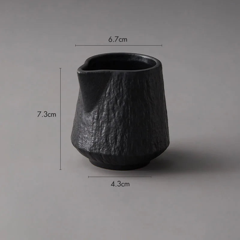 Creative Rock Texture Ceramic Gravy Boats