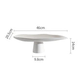 Ceramic High Leg Fruit Plate 