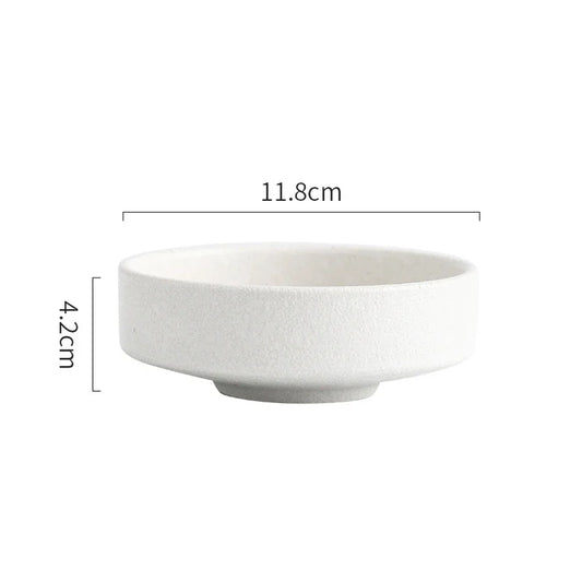 Ceramic Soup Bowl – Speckled Round Bowl-NIMSY