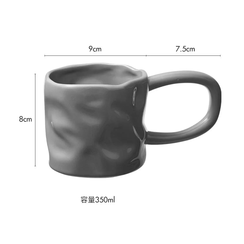Creative Irregular Ceramic Mug 