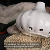 Creative Garlic Shaped Ceramic Storage Jar 