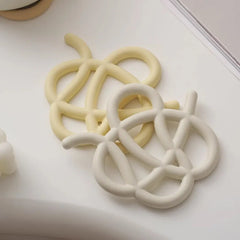 Creative Irregular Ceramic Tableware Mat Dining Table