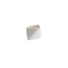 White Ceramic Snack Bowl – Irregular French Fries Bowl-NIMSY