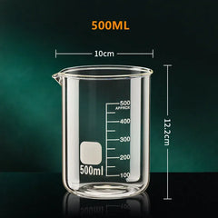 /1000Ml Glass Measuring Cup Clear Graduatcup Heat-Resistant Beaker Kitchen Baking Tools